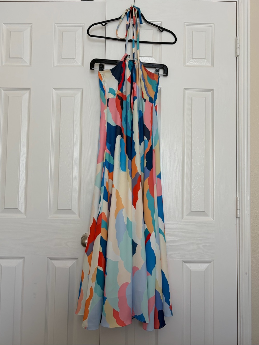 Beulah Halter Maxi Dress